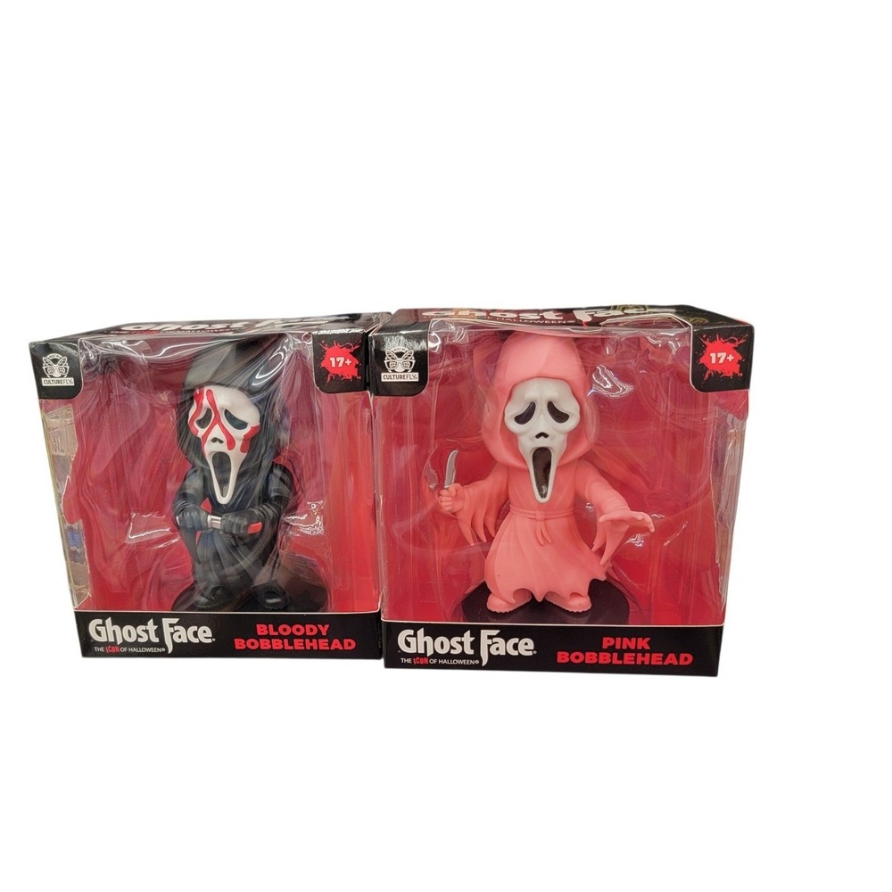 NEW! CultureFly x Scream | Ghost Face 4.5" Bobblehead | NIB- SHIPS SAFE & FAST!